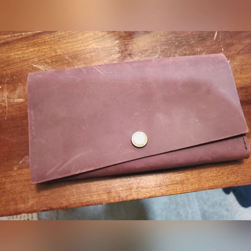 Portland Leather Merlot wallets